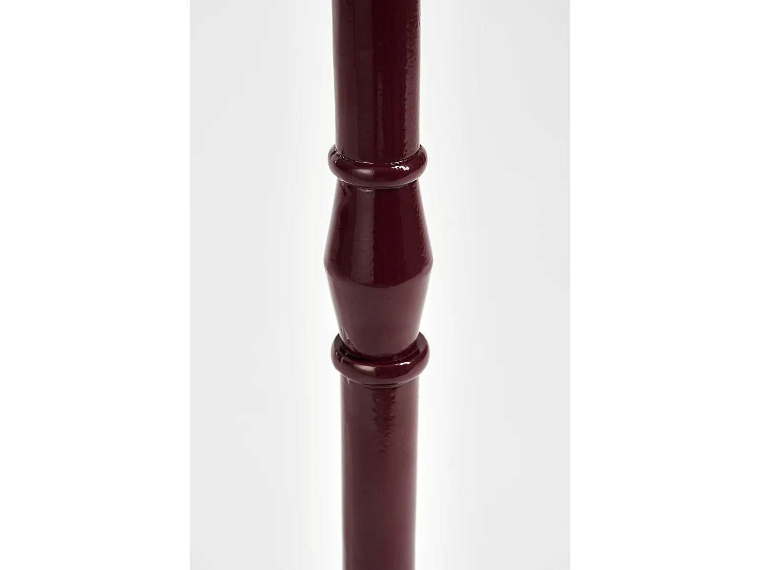 Table d'appoint en aluminium recyclé et mdf et mousse - 25 x 25 x 58 - Violet foncé - DUCO