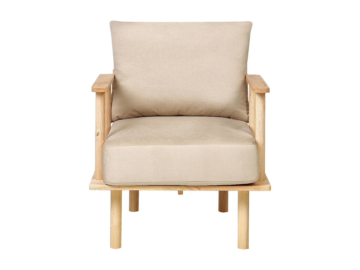 Sessel ASKER Stoff Sandbeige