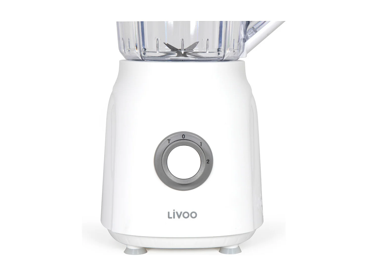 Licuadora de 1,5 l, 600 W - 22 000 rpm - 2 velocidades - Turbo White