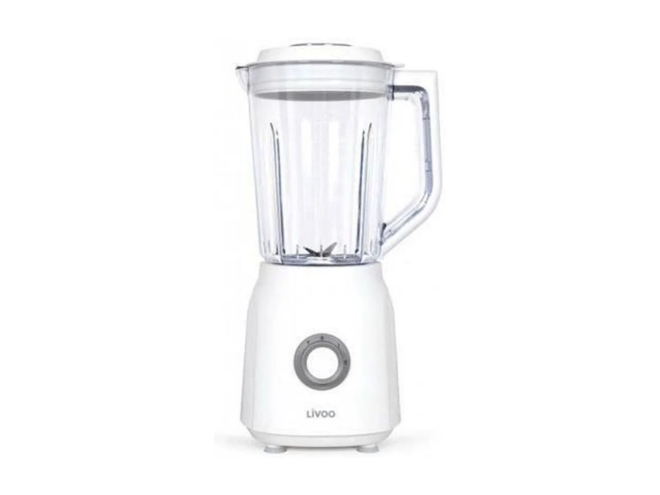 Licuadora de 1,5 l, 600 W - 22 000 rpm - 2 velocidades - Turbo White