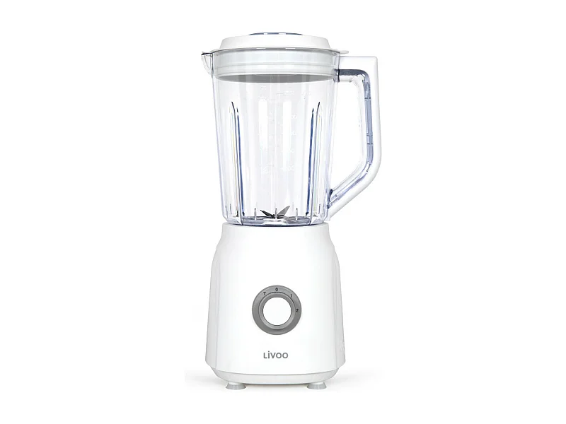 Blender mixeur blanc 1.5L 600W