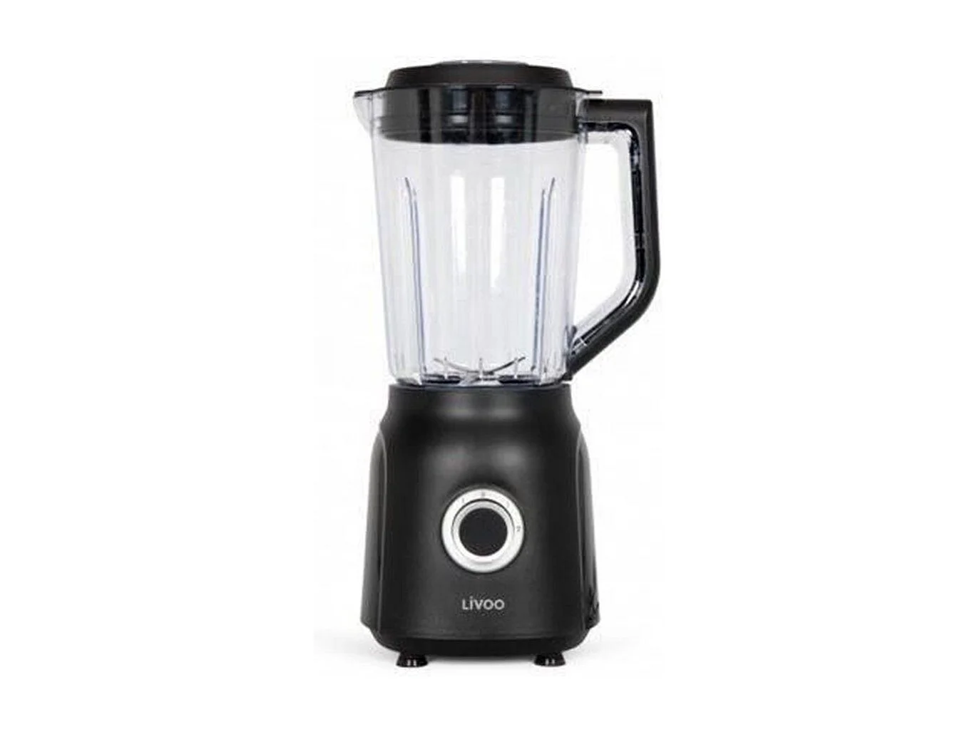 Licuadora de 1,5 l, 600 W - 22 000 rpm - 2 velocidades - Negra