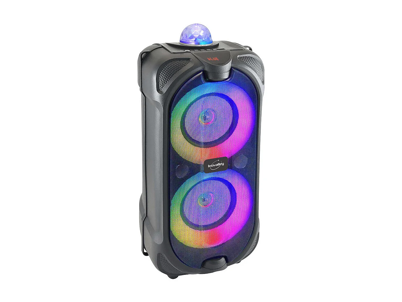 Enceinte lumineuse Bluetooth KARAOKE 400W DuoSOUND