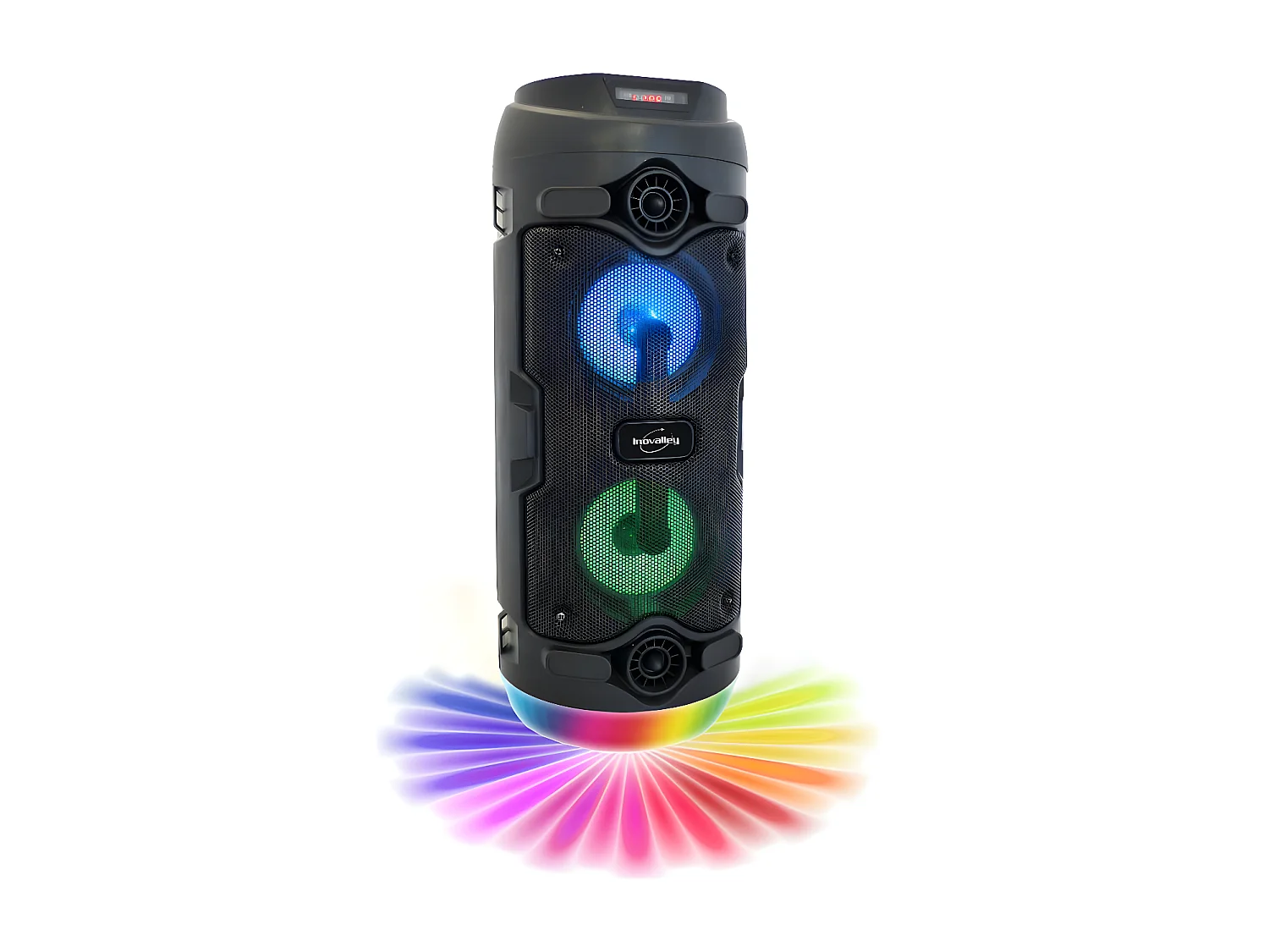 Enceinte lumineuse Bluetooth KARAOKE 400W LIGHTSOUND