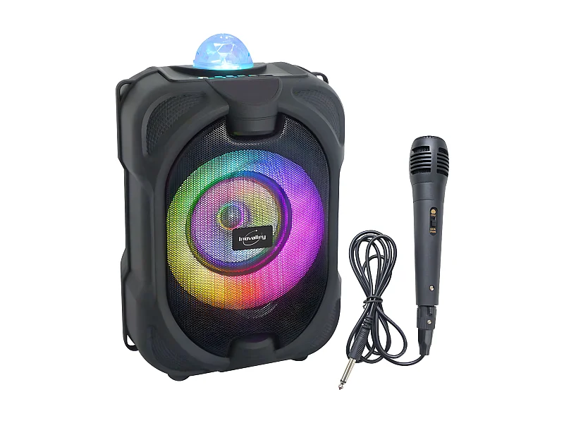 Enceinte lumineuse Bluetooth KARAOKE 150W PACKSOUND