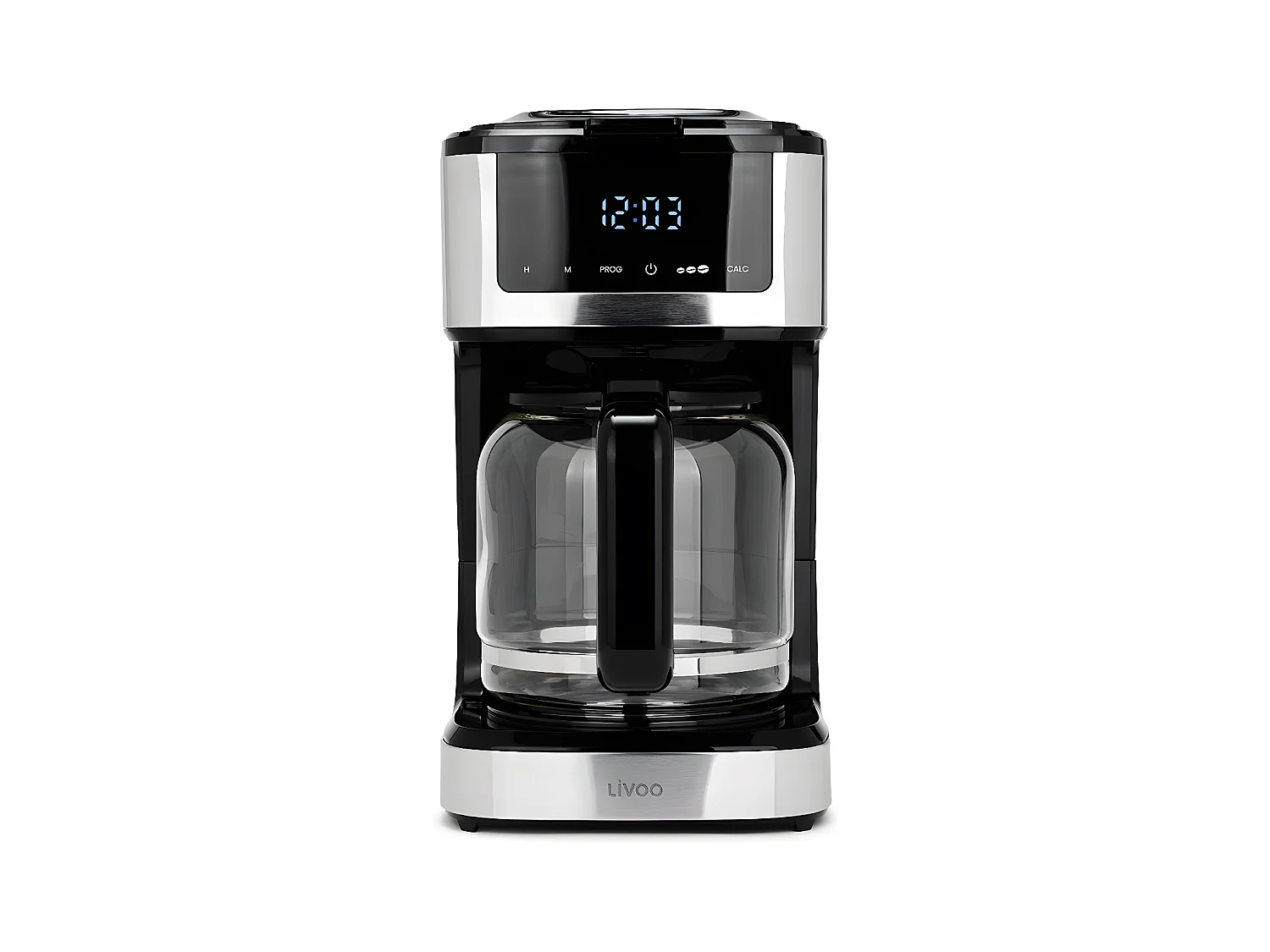 Cafetière électrique inox programmable 12-15 tasses