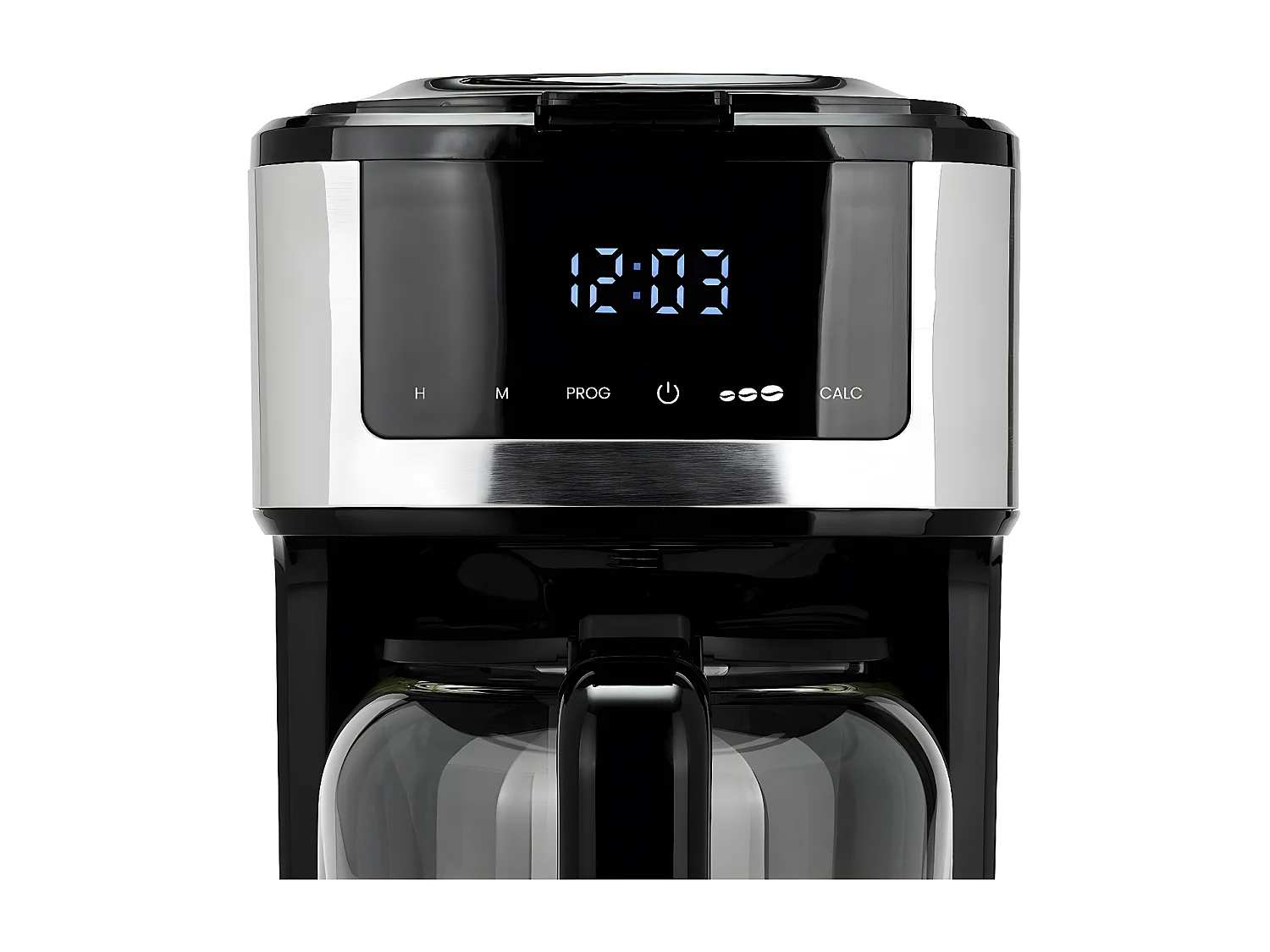 Cafetière électrique inox programmable 12-15 tasses