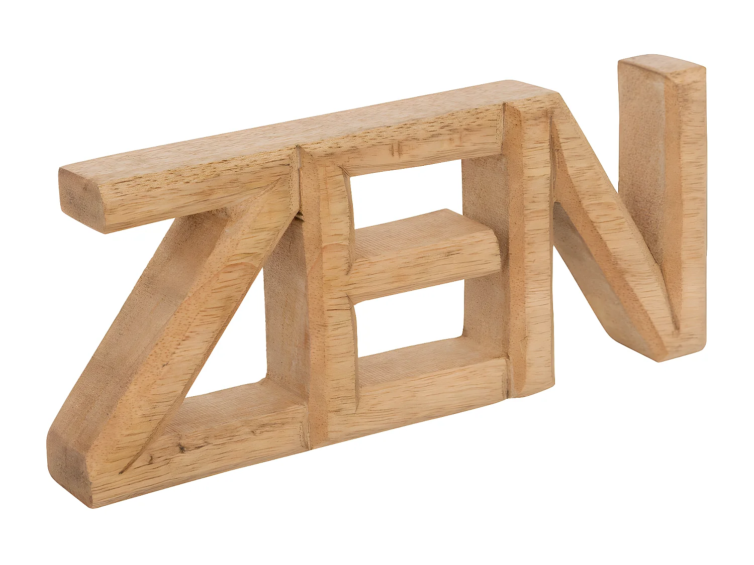 Objet déco Mot à poser ZEN en bois L 23 cm