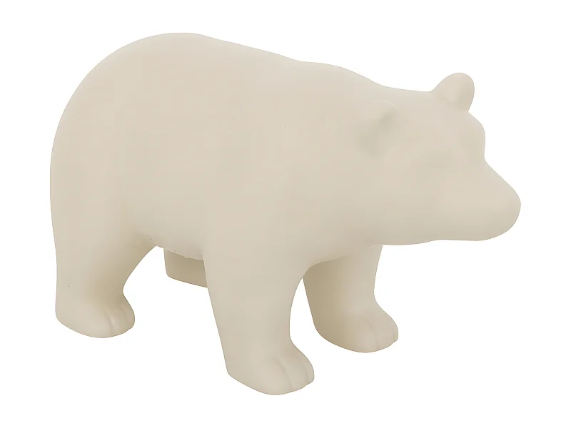 Objet décoratif Ours en céramique Beige L 22.5 cm