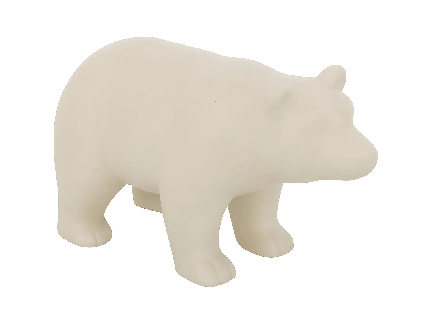 Objet décoratif Ours en céramique Beige L 22.5 cm