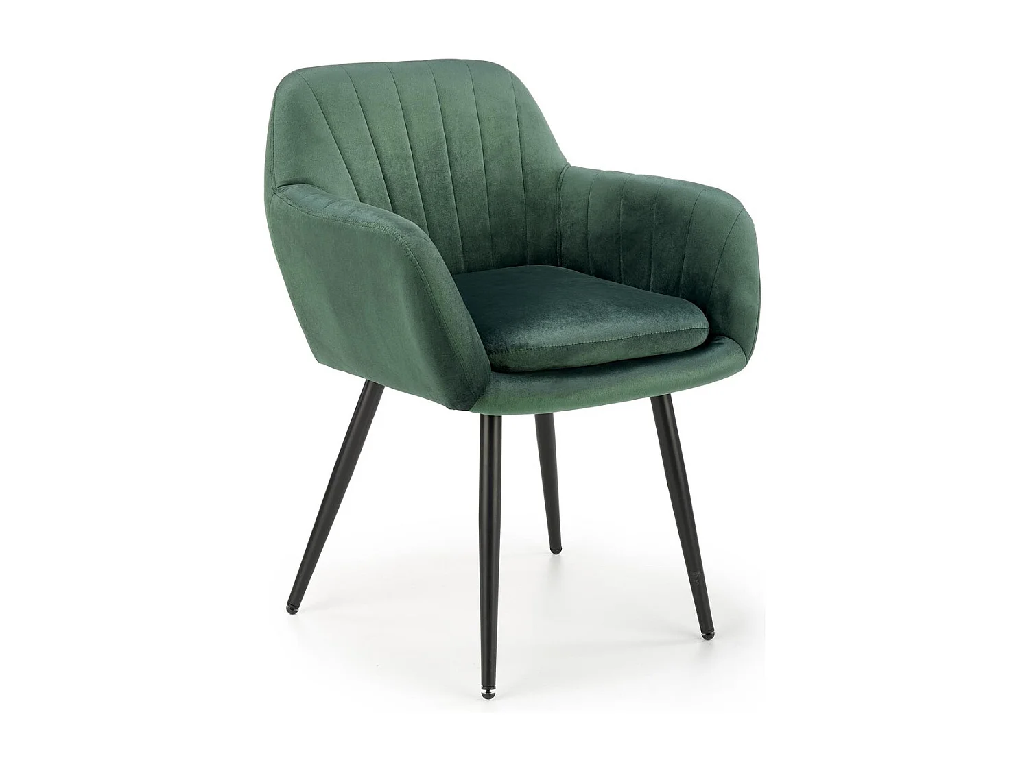 Sedia K429/Tessuto/Verde