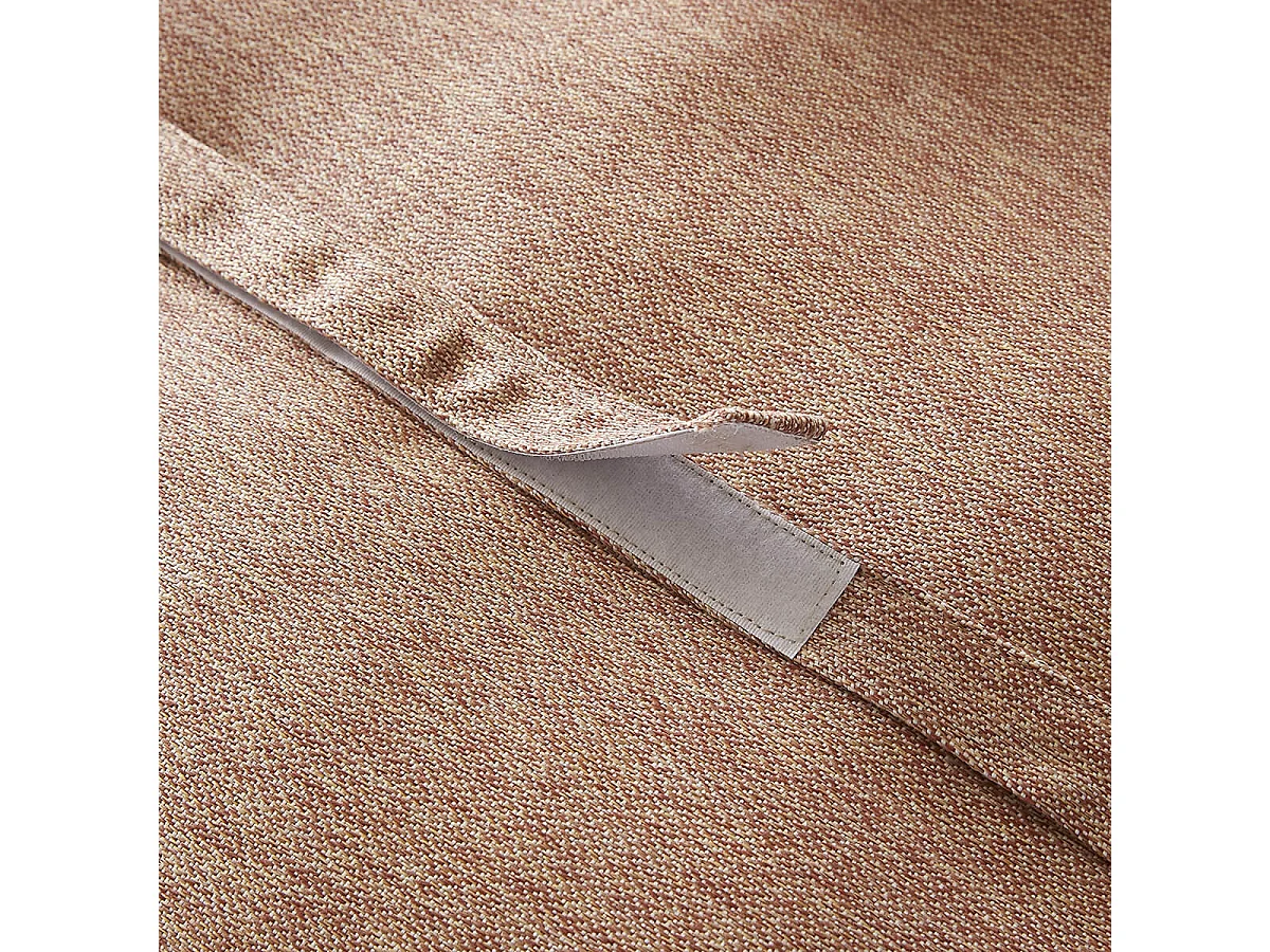 PRIMROSE - Coussin Bain de Soleil 70x190 Déhoussable Tissu Déperlant Corail