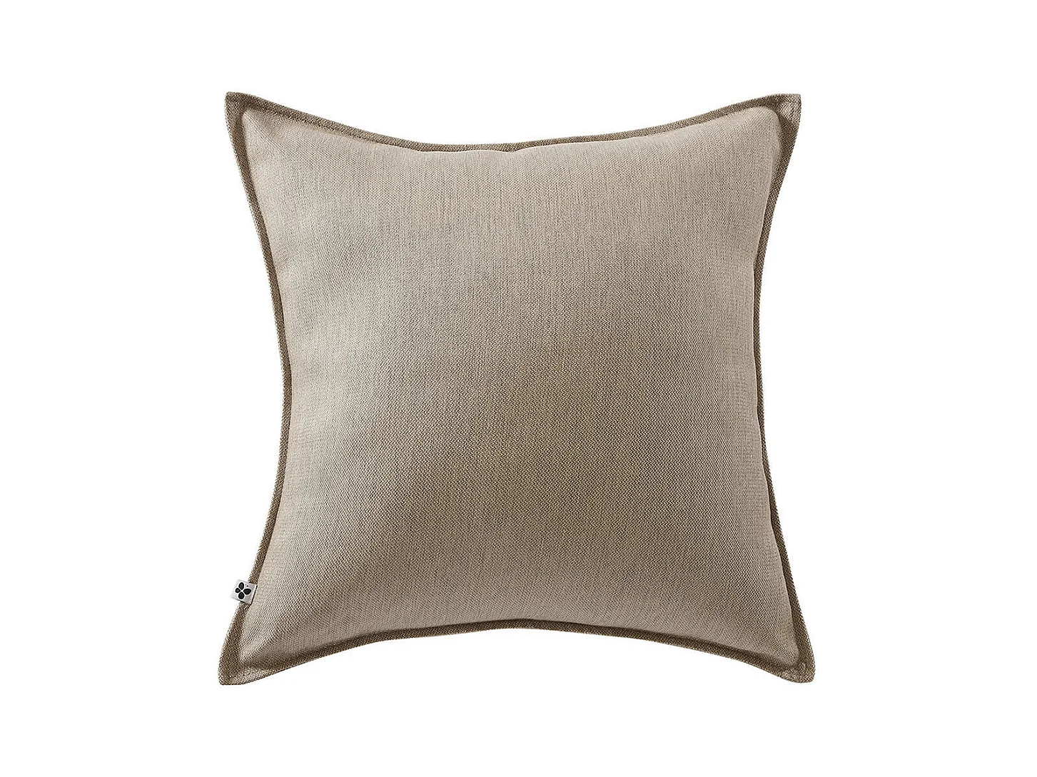 PRIMROSE - Coussin 45x45 Déhoussable Tissu Déperlant Sable