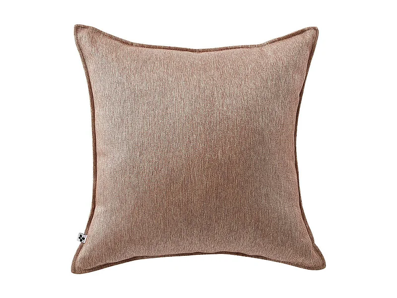 PRIMROSE - Coussin 45x45 Déhoussable Tissu Déperlant Corail