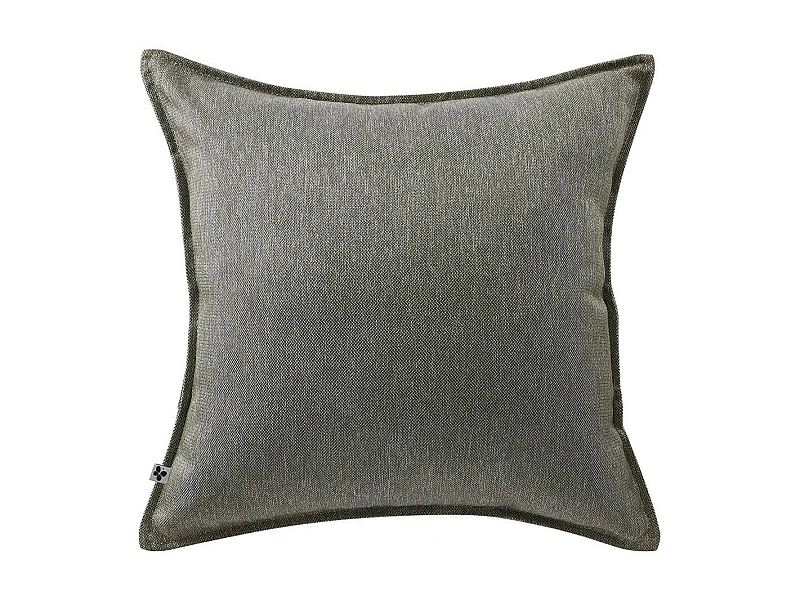 PRIMROSE - Coussin 45x45 Déhoussable Tissu Déperlant Vert