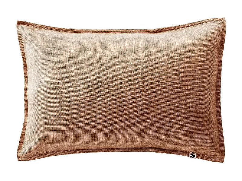 PRIMROSE - Coussin 45x60 Déhoussable Tissu Déperlant Corail