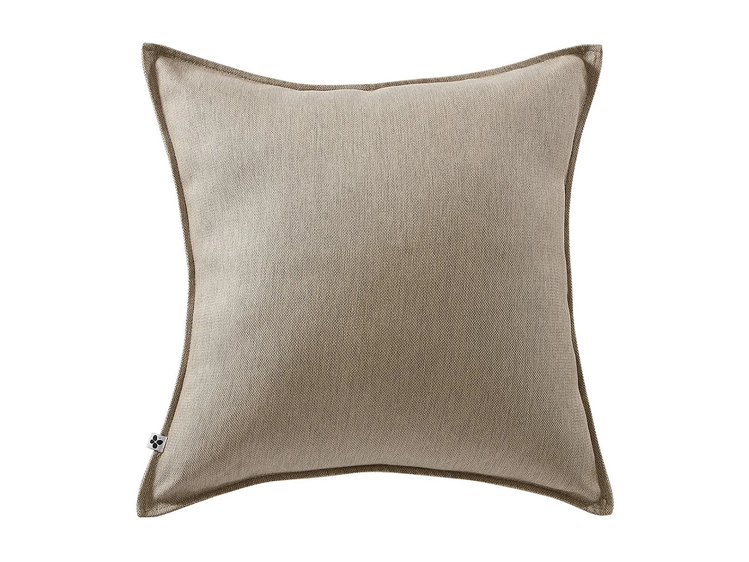 PRIMROSE - Coussin 60x60 Déhoussable Tissu Déperlant Sable