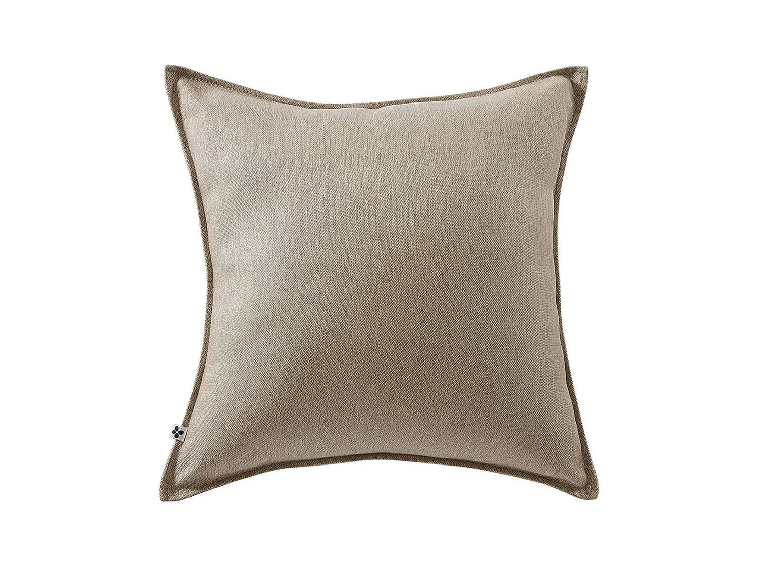 PRIMROSE - Coussin 60x60 Déhoussable Tissu Déperlant Sable