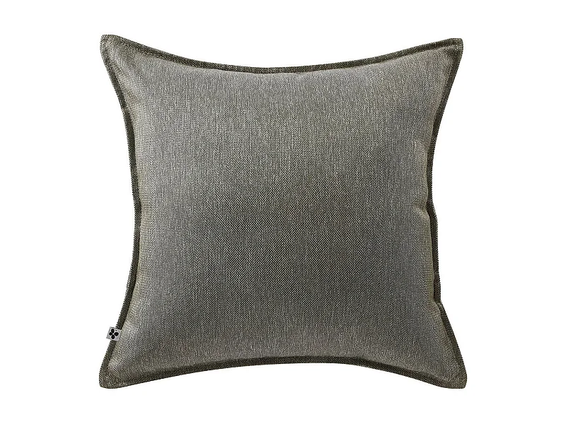 PRIMROSE - Coussin 60x60 Déhoussable Tissu Déperlant Vert