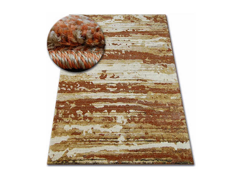 Teppich SHADOW 9368 gold / rost 140x190 cm