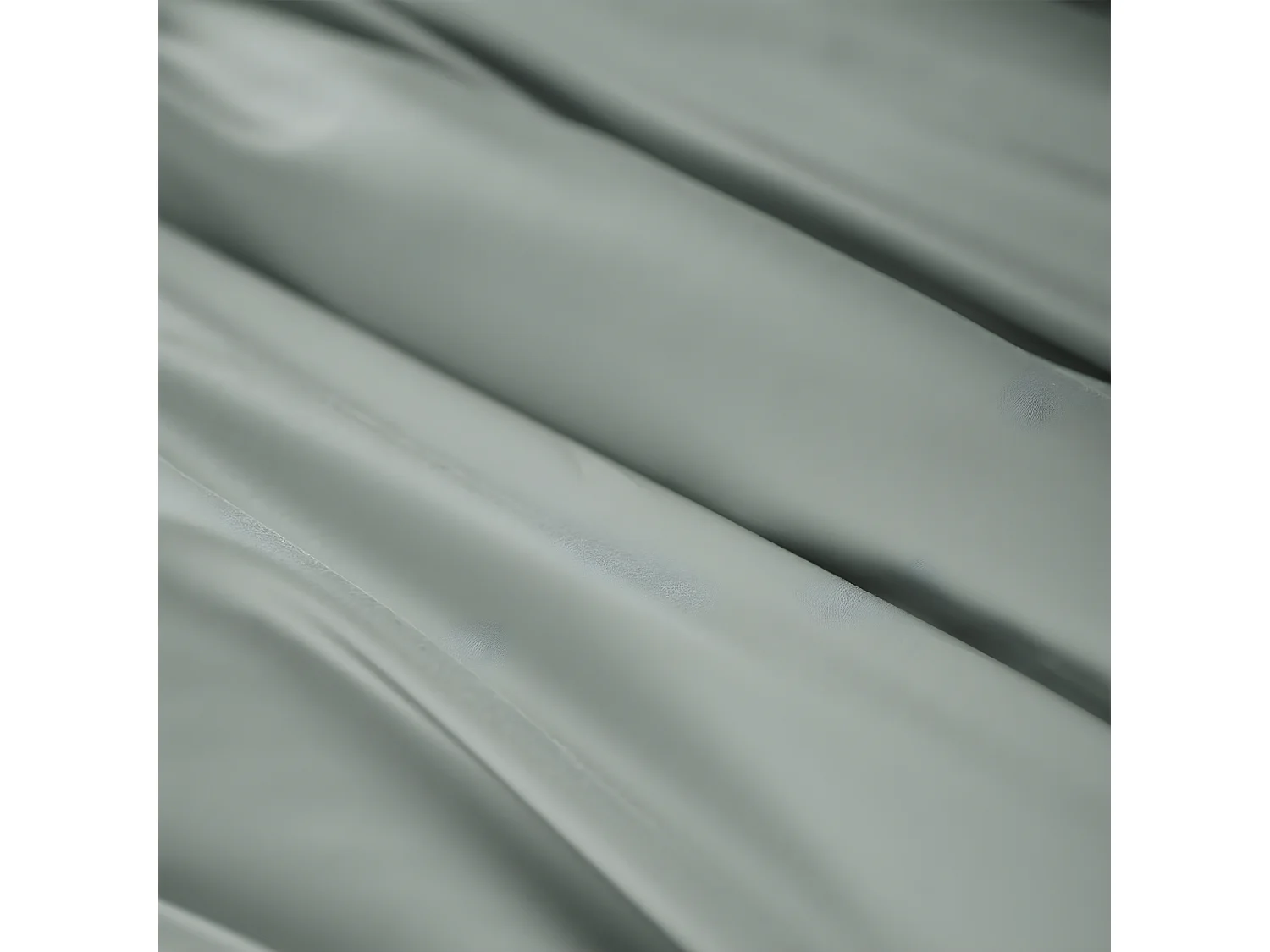 DALIA - Drap Housse 140x190cm 100 % Viscose de Bambou Vert d'Eau