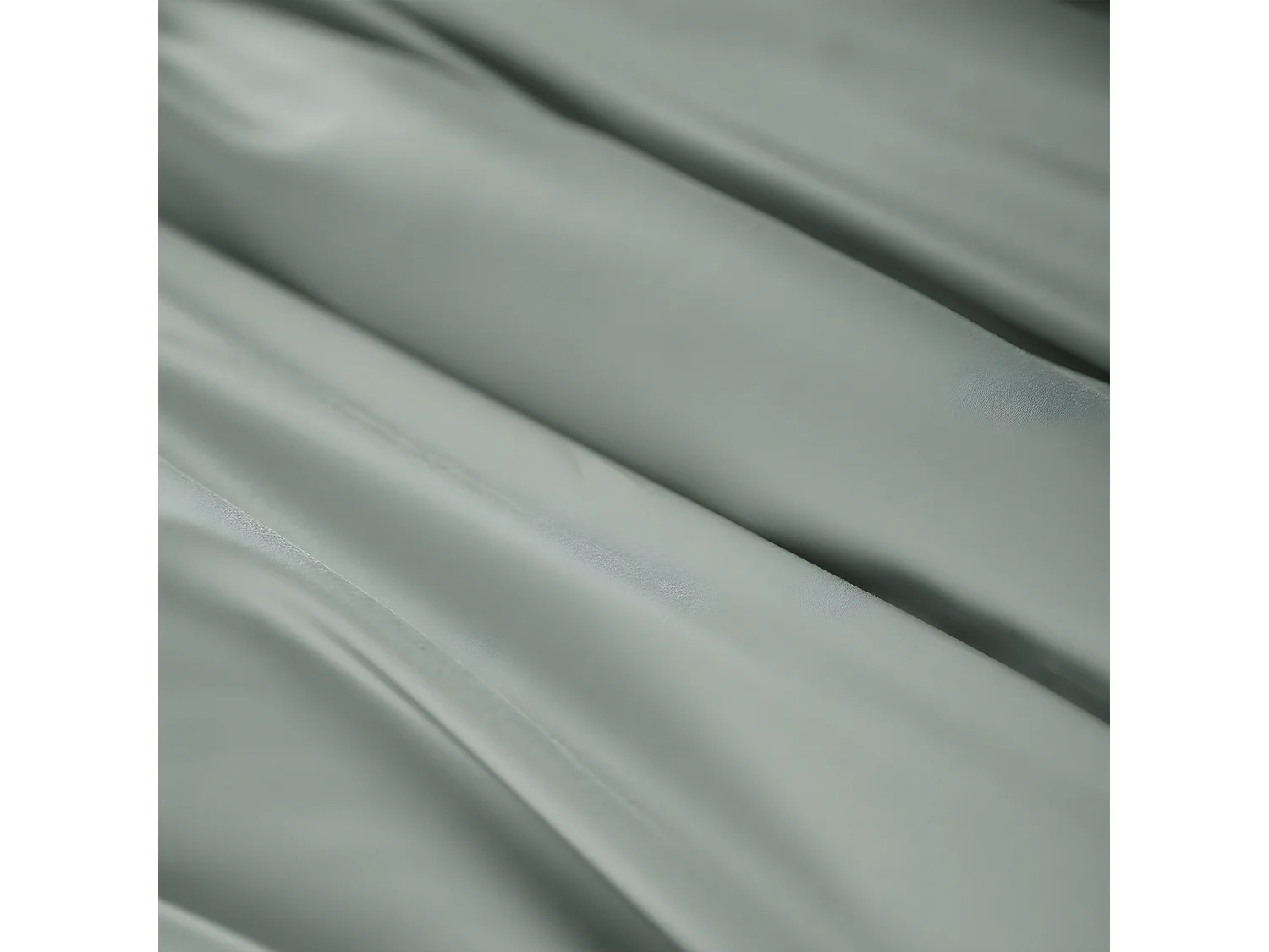 DALIA - Drap Housse 180x200cm 100 % Viscose de Bambou Vert d'Eau