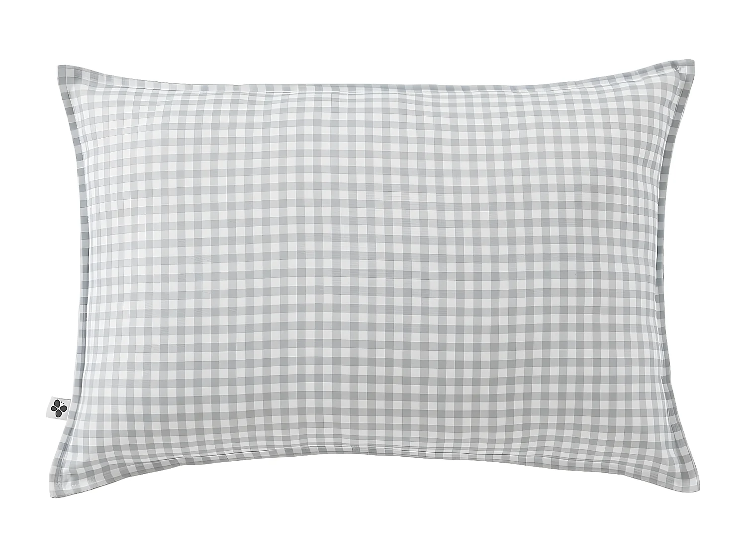 ABELIA - Coussin 45x60 Déhoussable Tissu Déperlant Motif Vichy