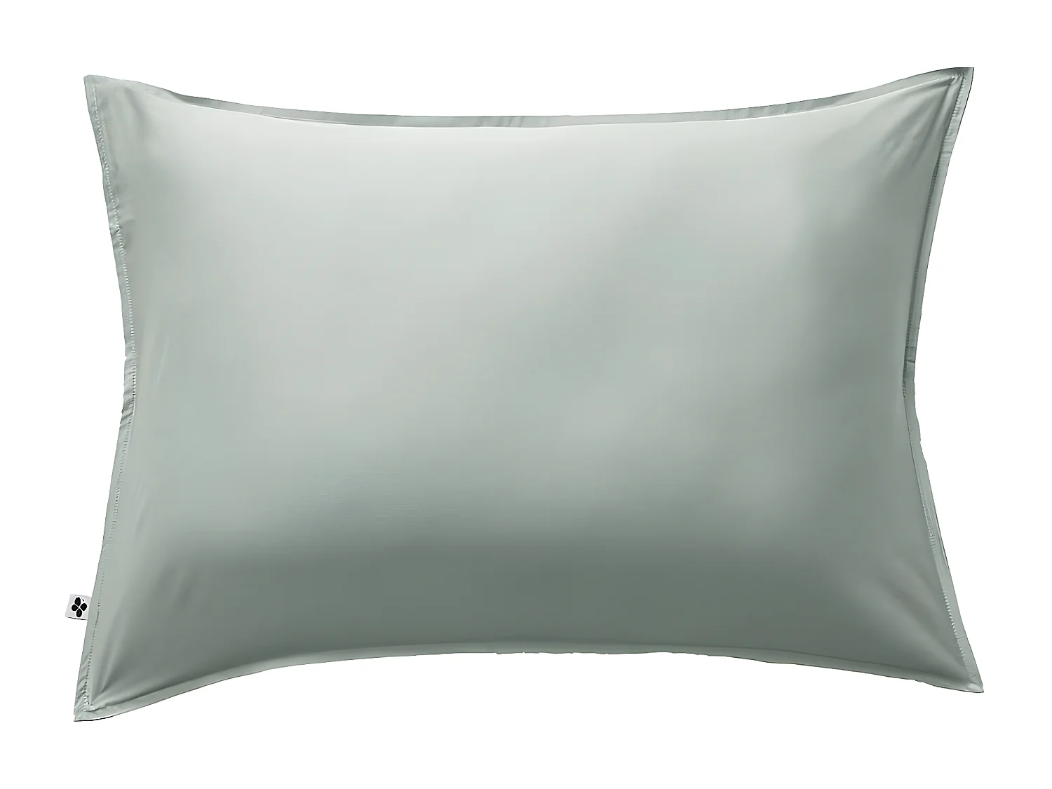 DALIA - Taie d'Oreiller 50x70cm 100 % Viscose de Bambou Vert d'Eau