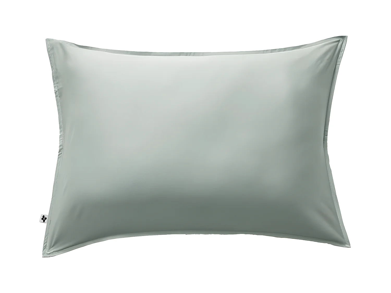 DALIA - Taie d'Oreiller 50x70cm 100 % Viscose de Bambou Vert d'Eau