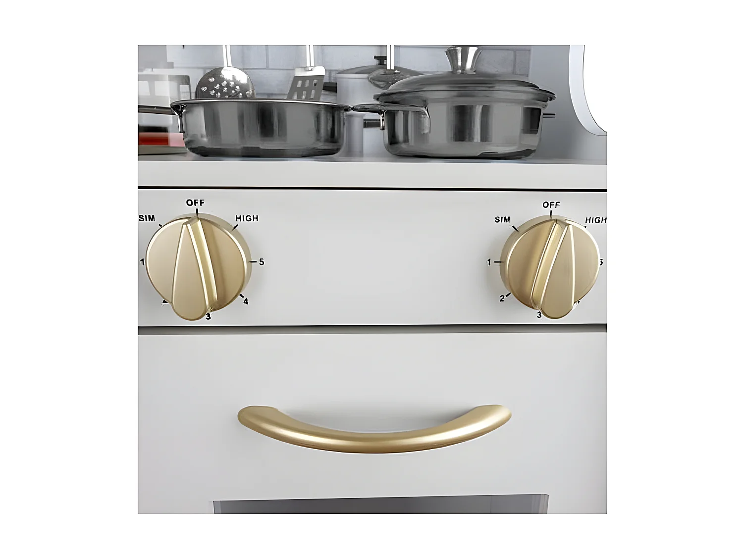 Cuisine En Bois pour enfants XXl + Sons + Lumière + Accessoires