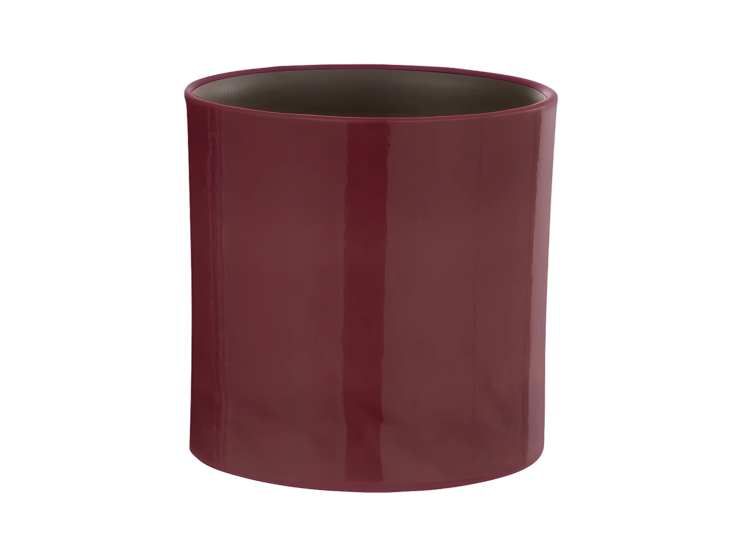 Macetero de cerámica Fucsia 16.5x16.5x16.5 cm
