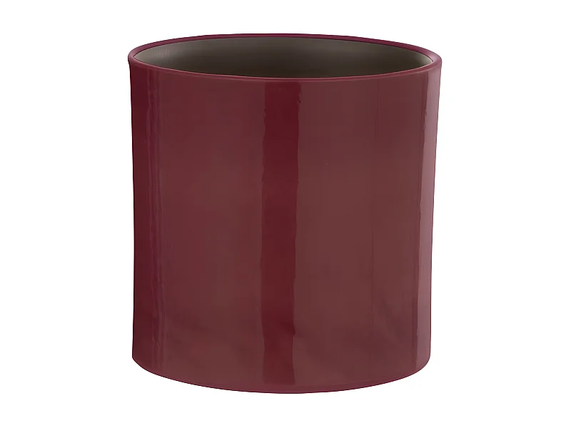 Cache-pot en céramique Fuchsia 16.5x16.5x16.5 cm