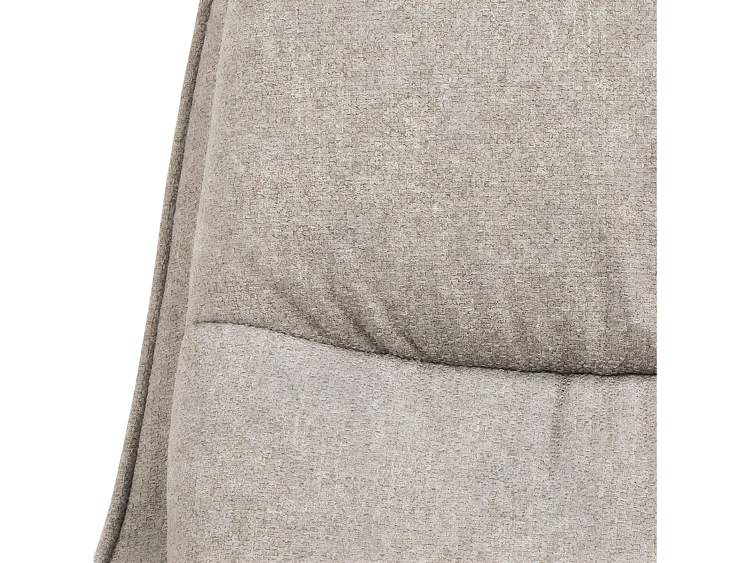 Bosley fauteuil fonction pivotante beige.