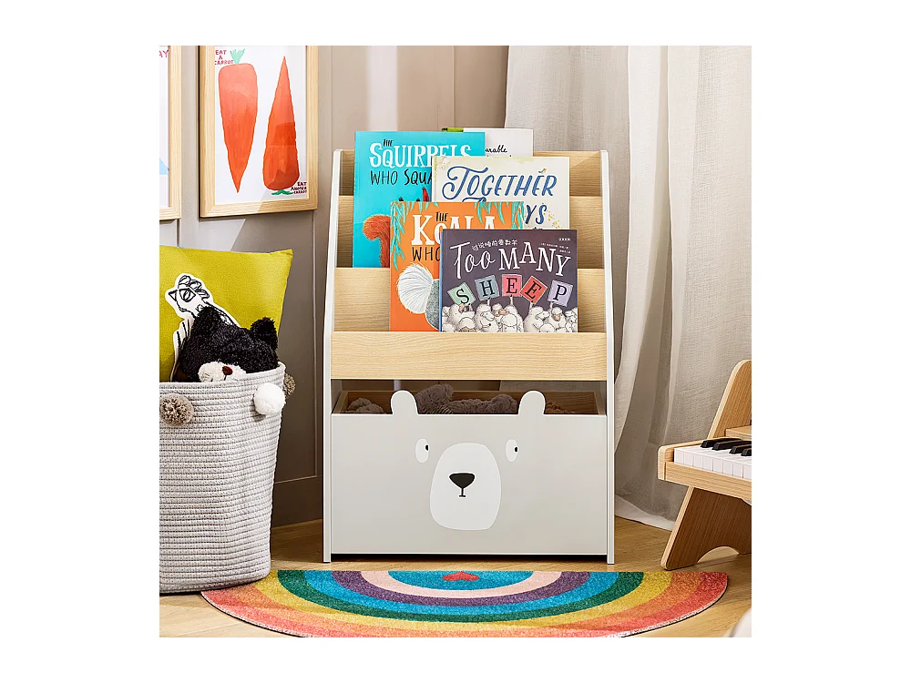 SoBuy Bücherregal kinder KMB104-HG