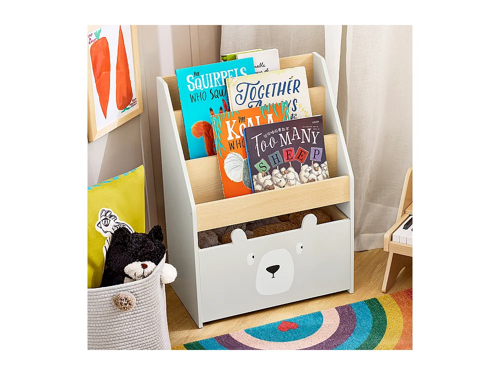 SoBuy Bücherregal kinder KMB104-HG