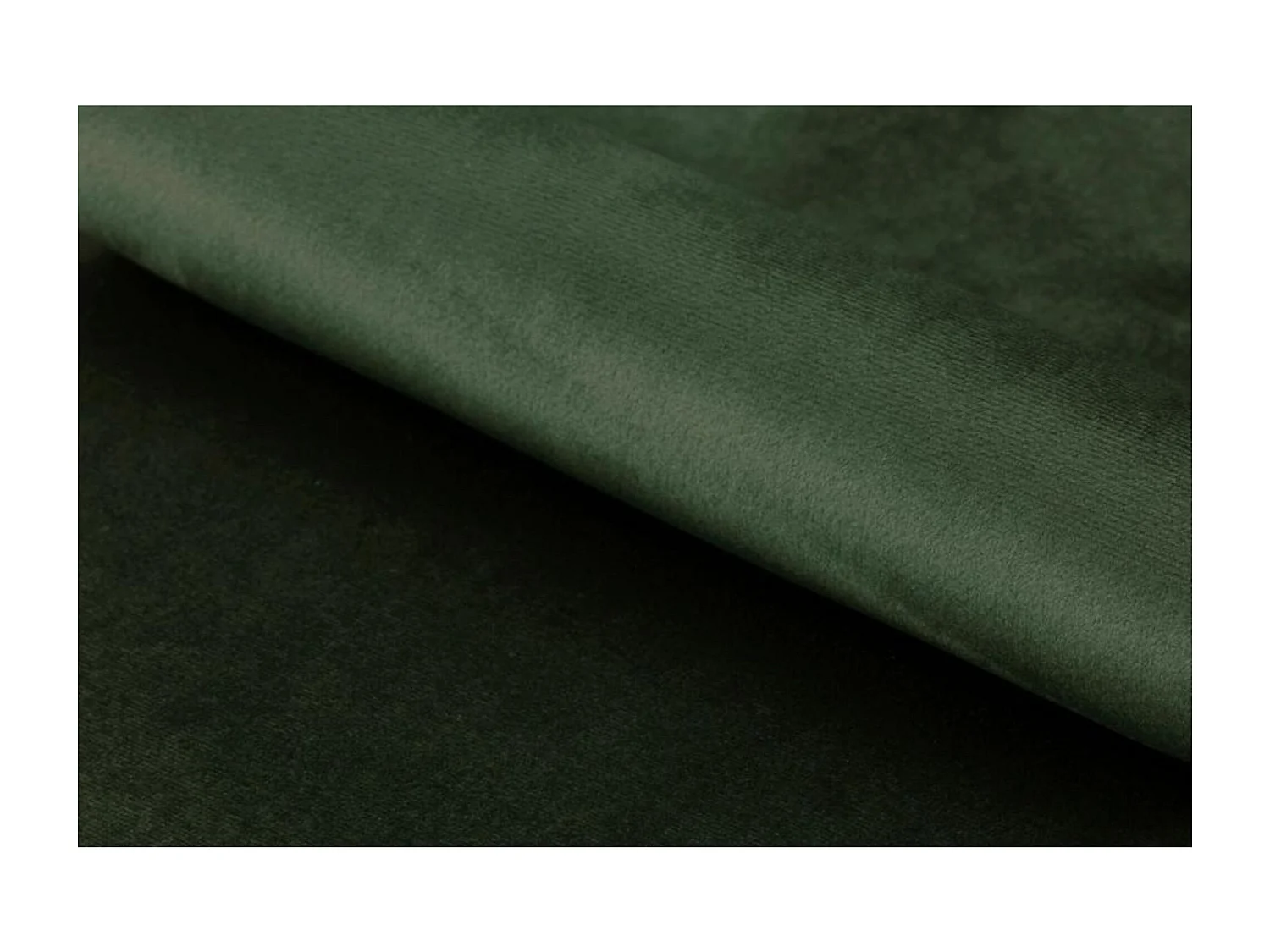 Canapé droit 2 places en velours capitonné L150 - RIA