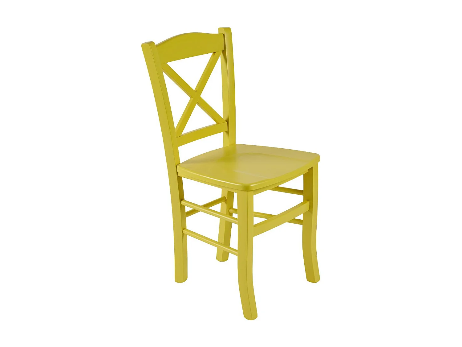 Chaises en hêtre massif couleur pop (lot de 2) - CLAYTON