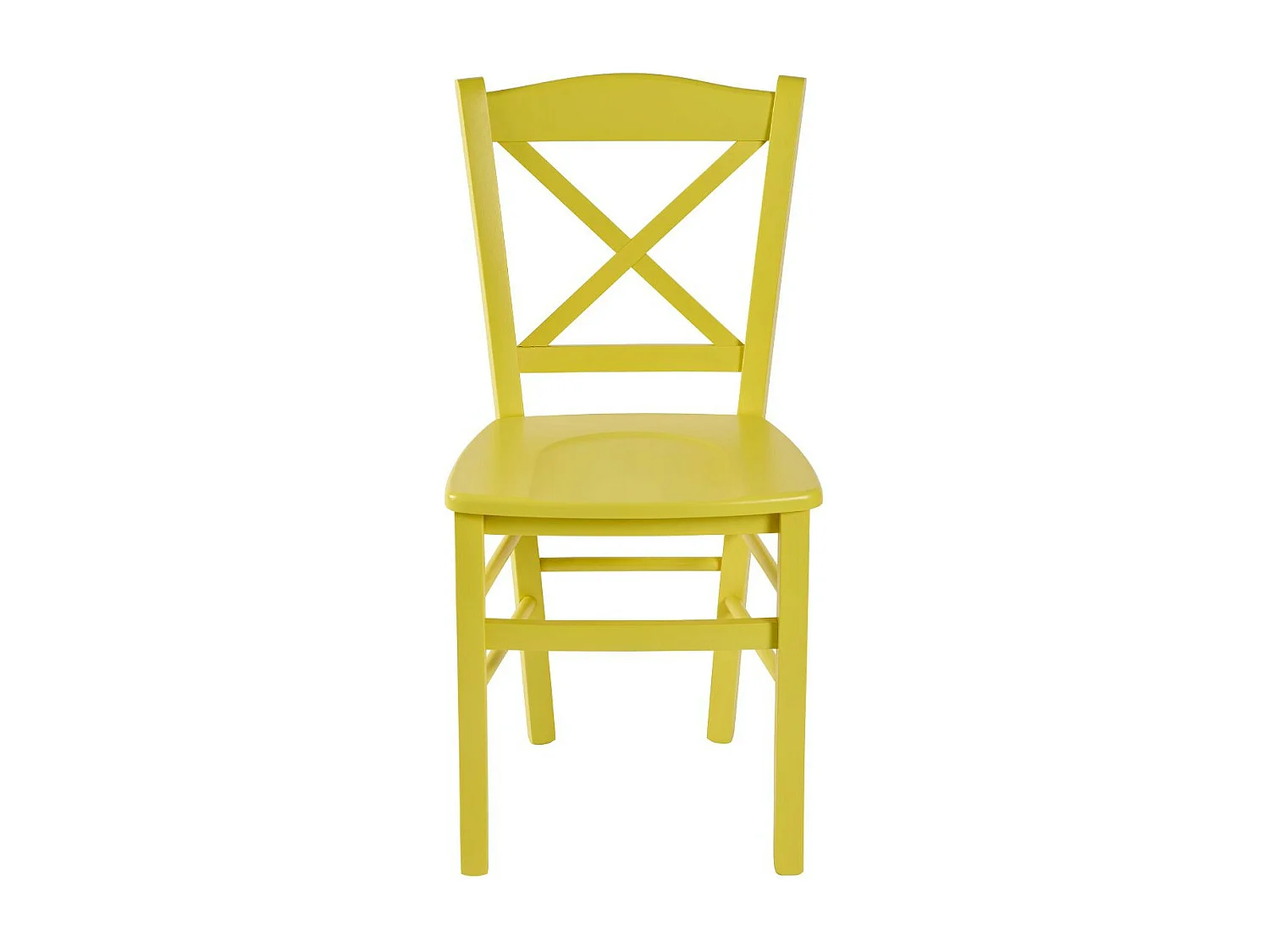 Chaises en hêtre massif couleur pop (lot de 2) - CLAYTON
