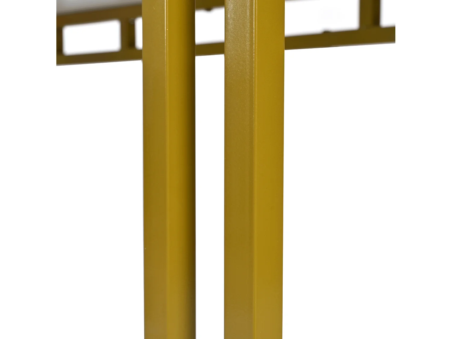 Tavolo da pranzo rettangolare 120x70cm - Piano in marmo chiaro in stile di lusso, struttura in metallo per sala da pranzo, soggiorno, gambe del tavolo dorate