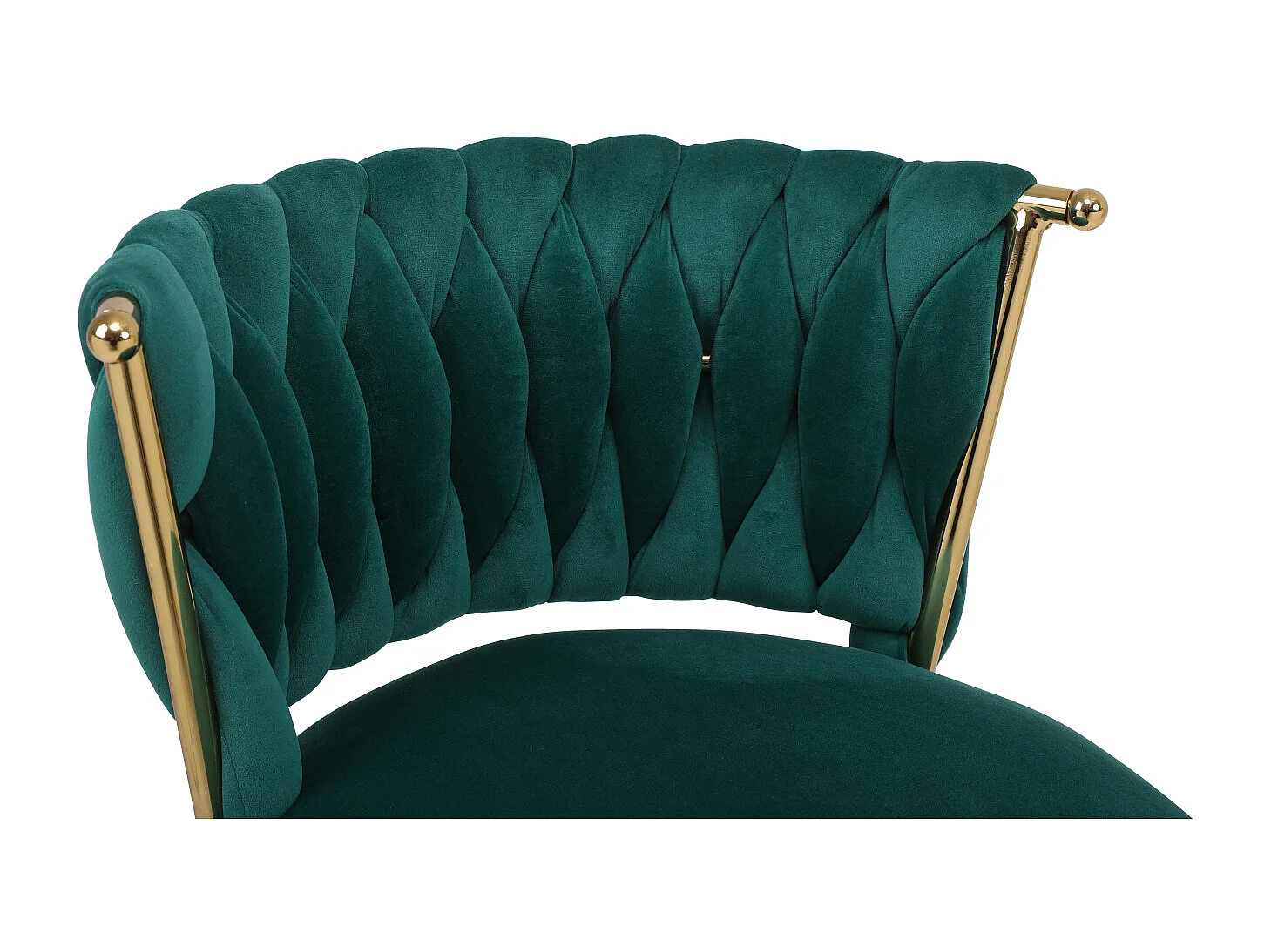 Lot de 2 tabourets de bar, pivotante, hauteur réglable, pied en metal, 40x42x81-102.9cm, vert