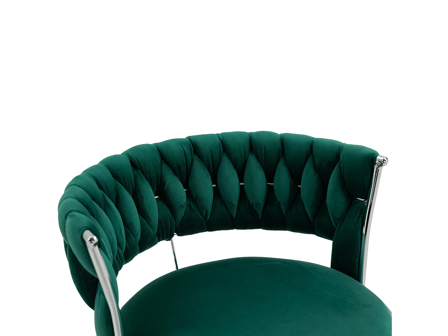 Lot de 2 tabourets de bar pivotants Chaises de comptoir réglables avec repose-pieds pour la cuisine, la salle à manger vert