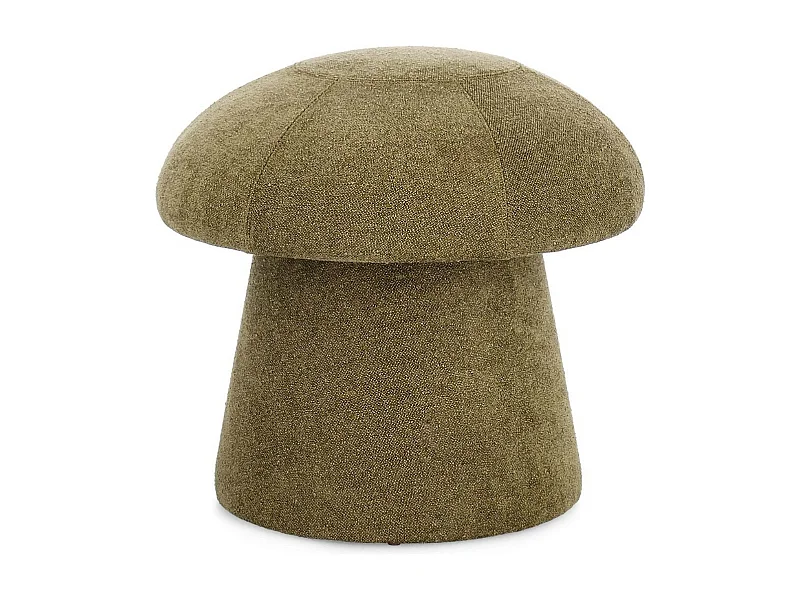 Pouf rond en tissu avec rangement D45 - CHUPS