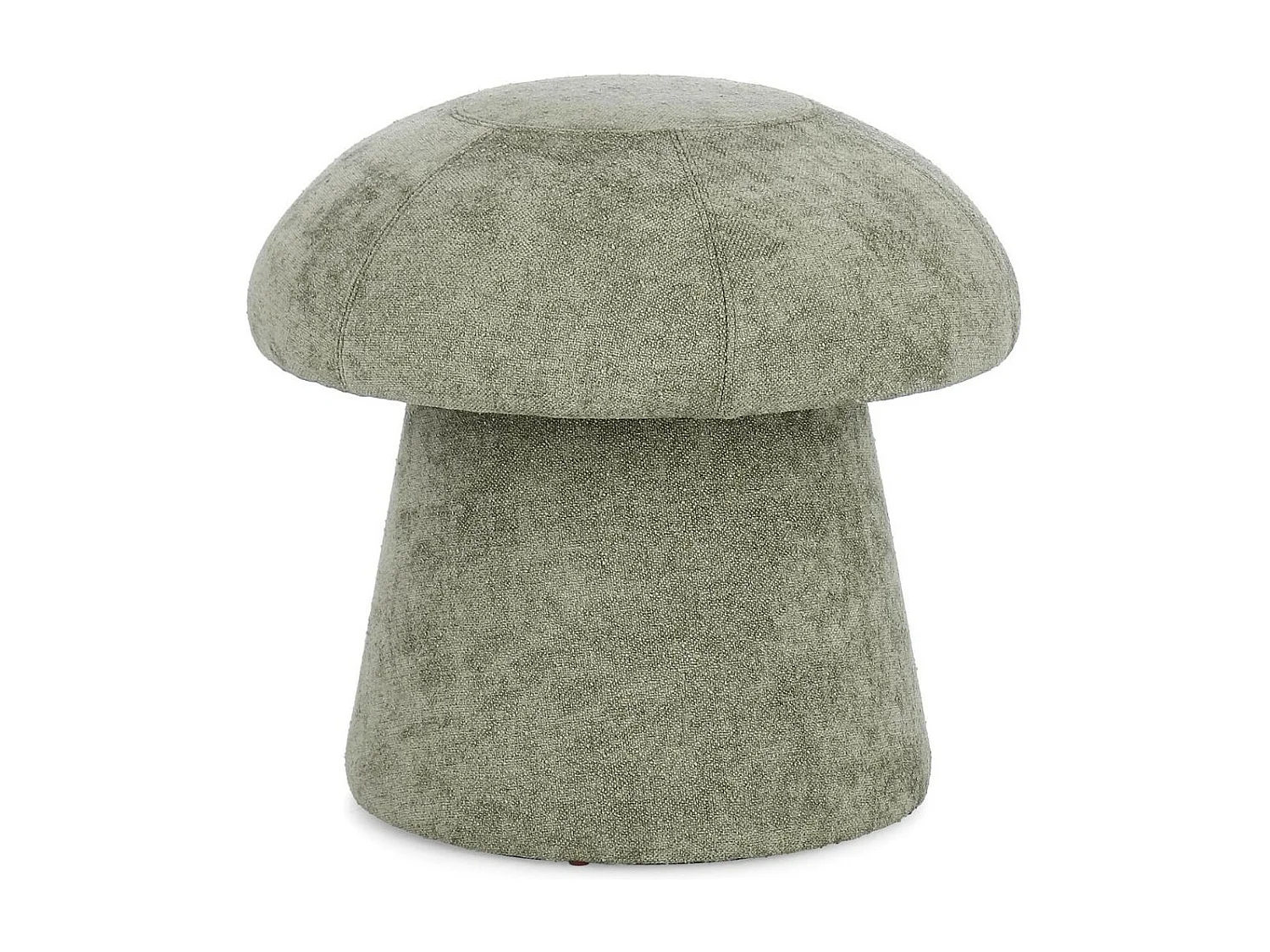 Pouf rond en tissu avec rangement D45 - CHUPS
