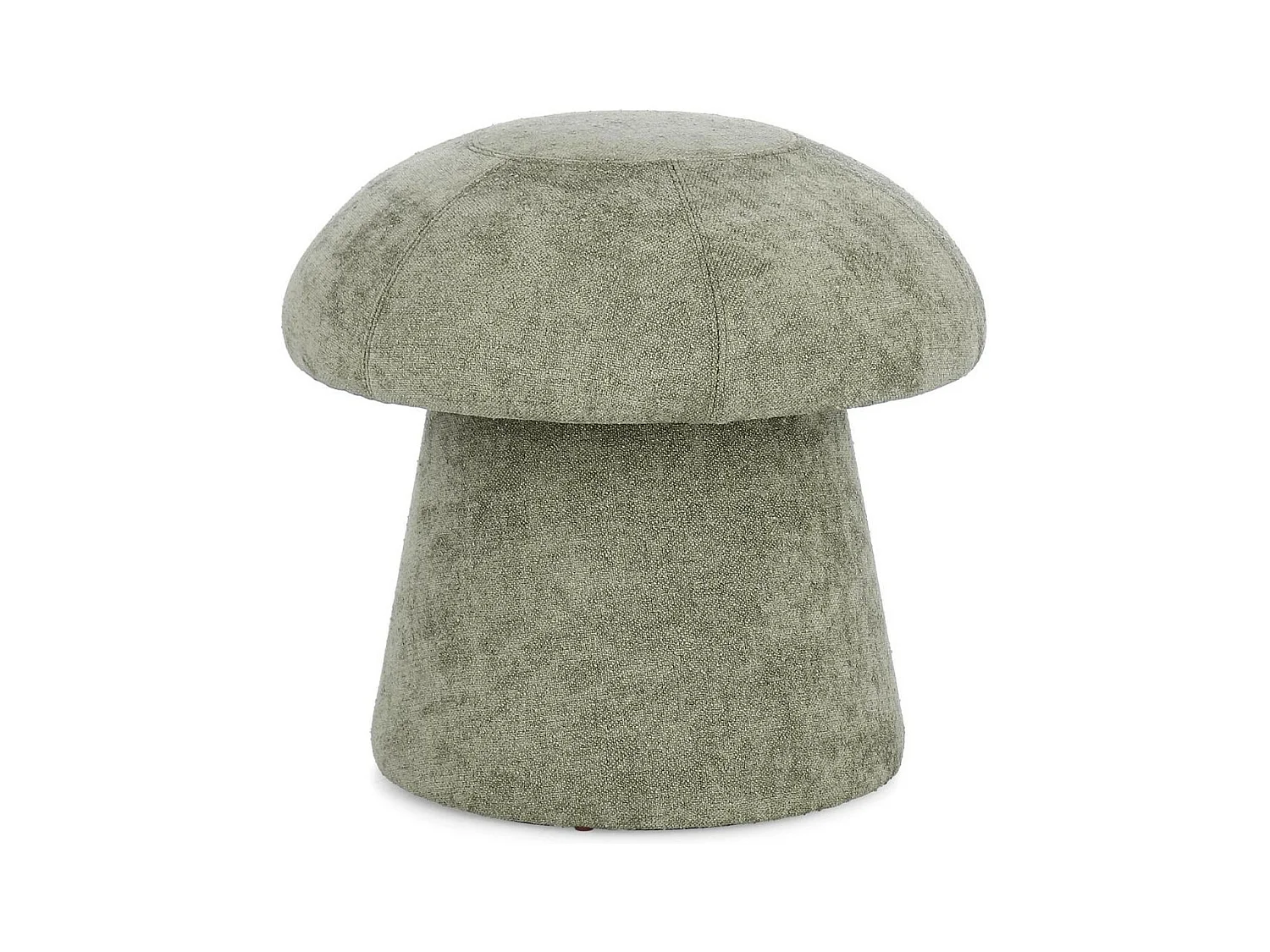 Pouf rond en tissu avec rangement D45 - CHUPS