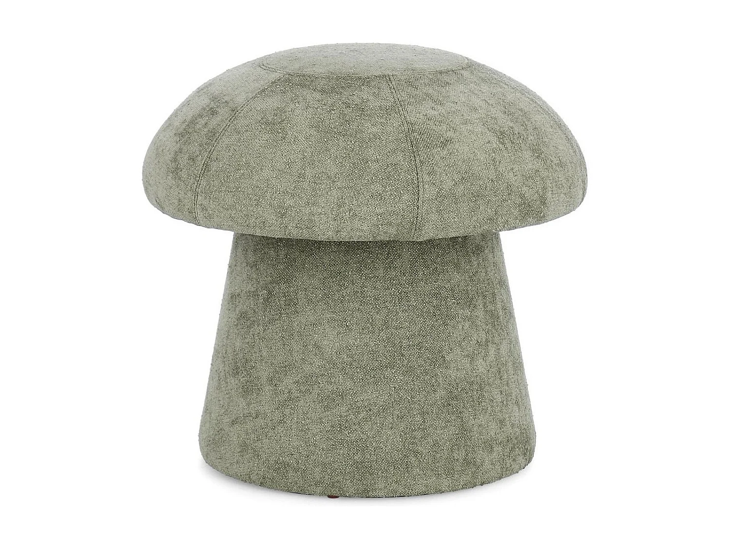 Pouf rond en tissu avec rangement D45 - CHUPS
