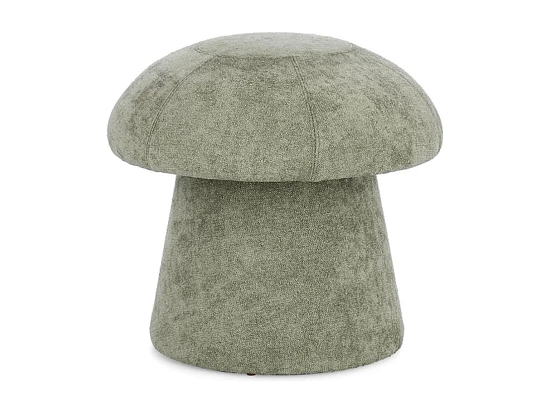 Pouf rond en tissu avec rangement D45 - CHUPS