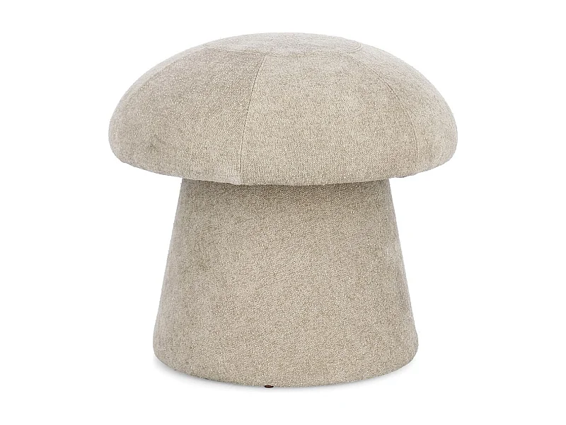 Pouf rond en tissu avec rangement D45 - CHUPS