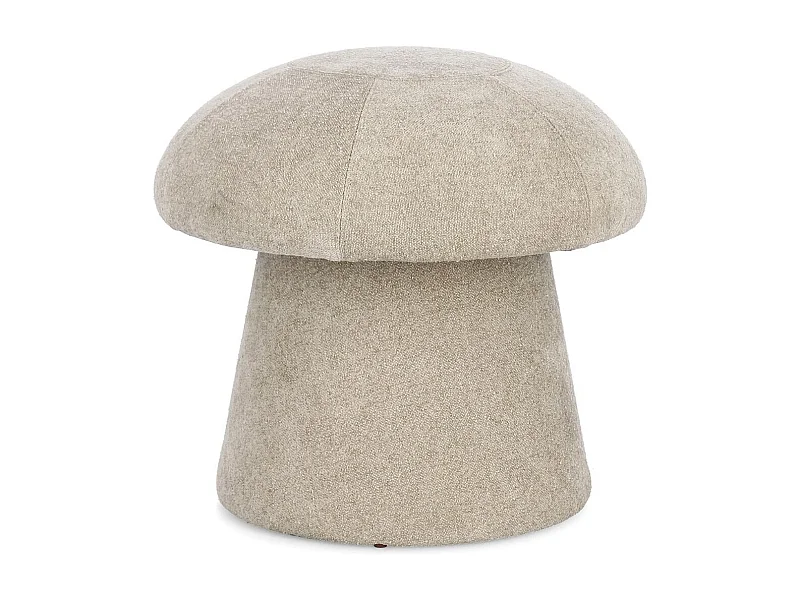 Pouf rond en tissu avec rangement D45 - CHUPS