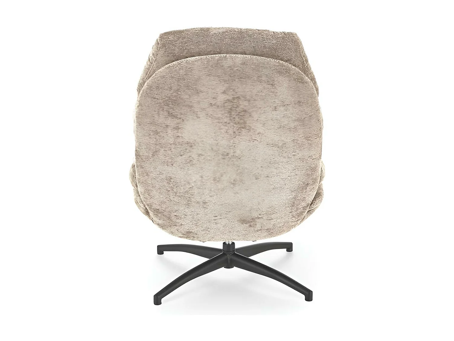 Fotel DARIO beżowy z podnóżkiem