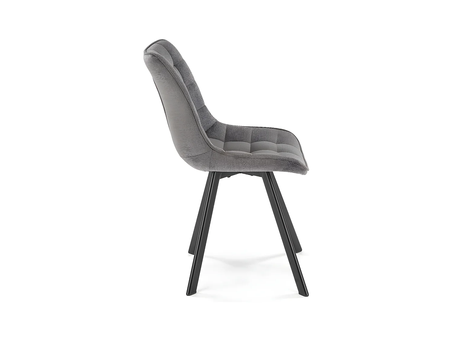 Chaise K549/Tissu/Gris